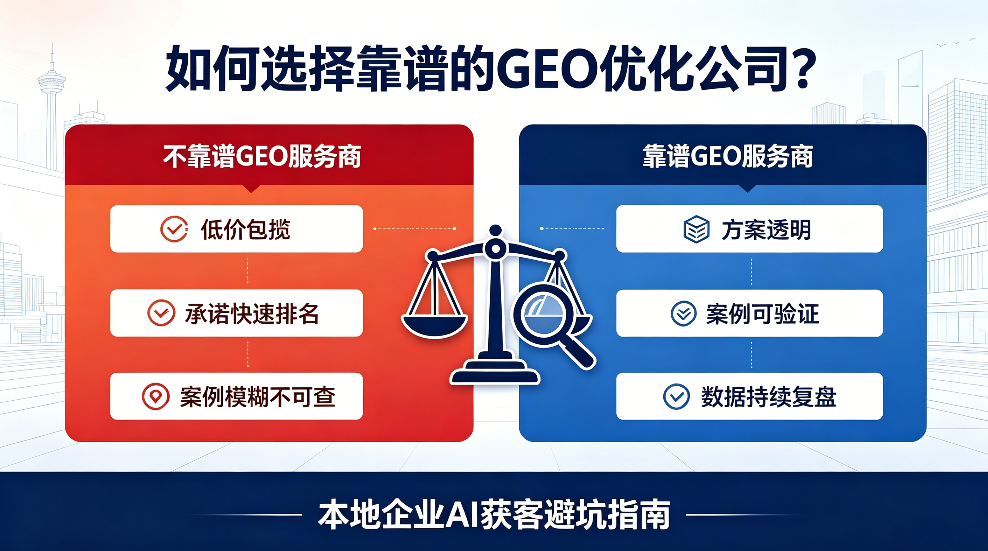 贺州如何选择靠谱的GEO优化公司？本地企业AI获客避坑指南